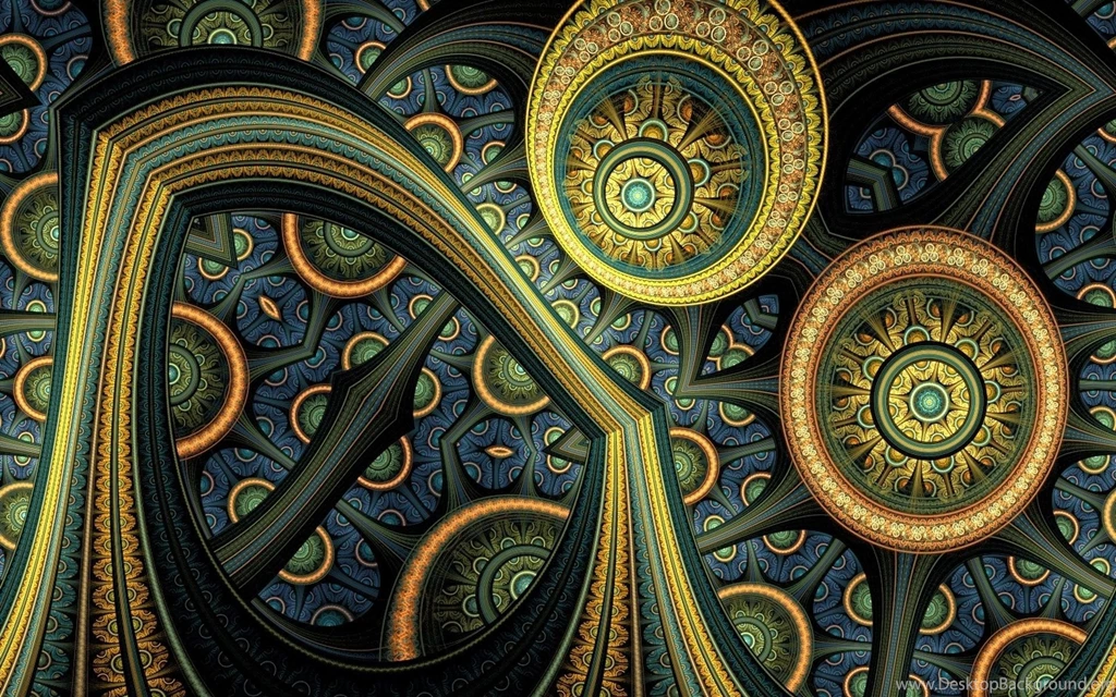 Abstraction 3d Backgrounds Fractal S