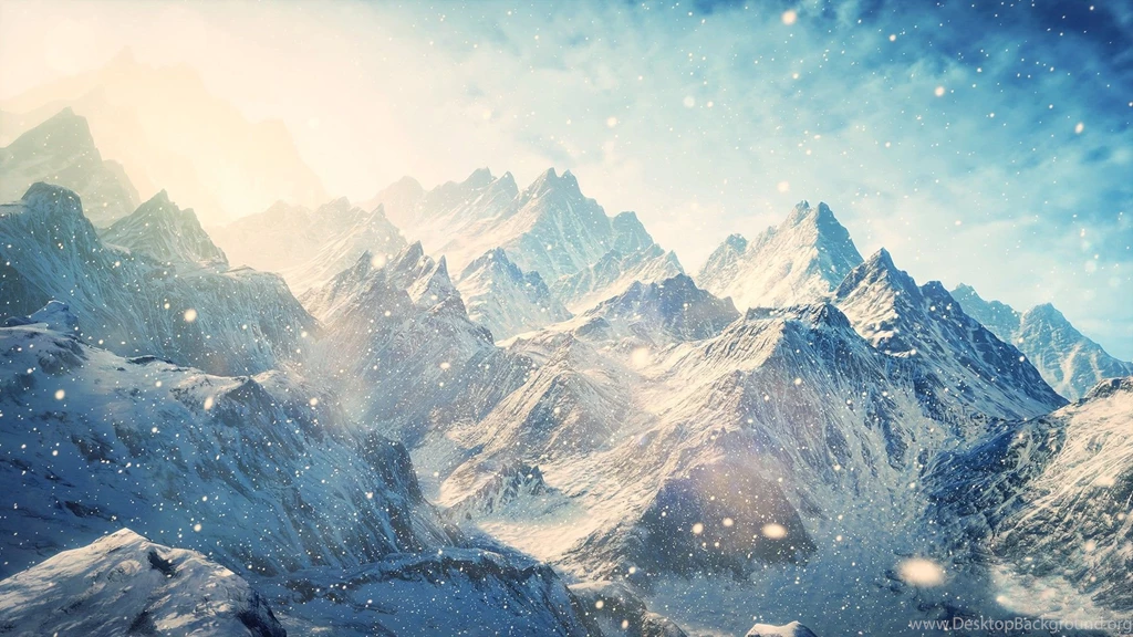 Snow Mountain Landscape Wallpapers For Desktop And Mobile