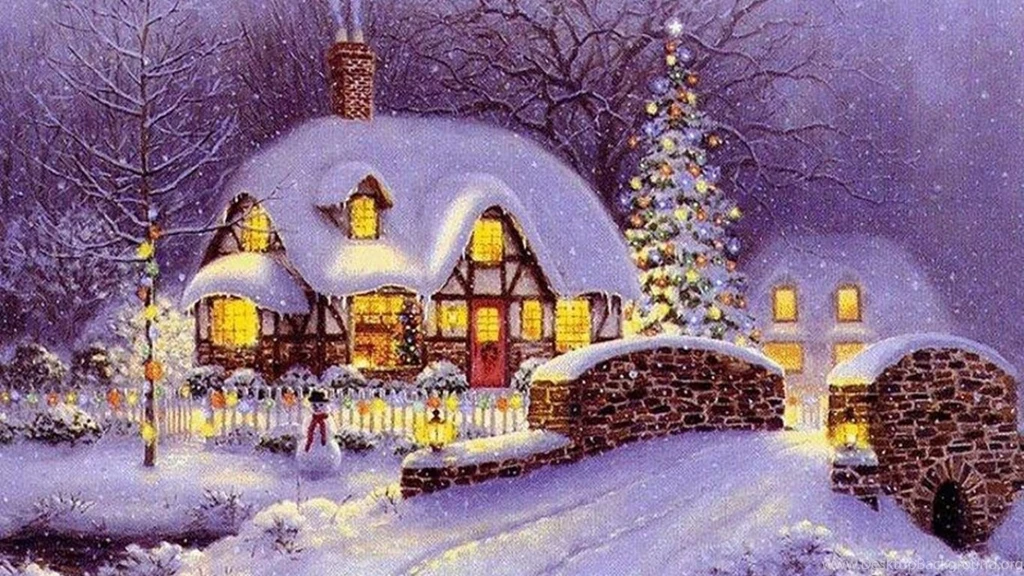 Christmas At The Threshold Wallpapers And Images   Wallpapers ...