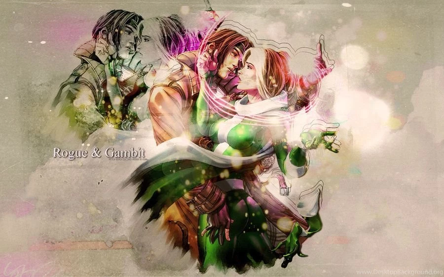 Wallpapers, Stamps, Icons, Etc. On Gambit x Rogue DeviantArt