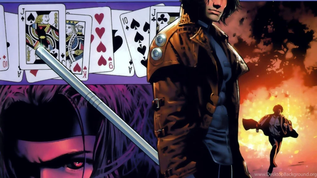 Gambit Marvel Comics X Men Cards Comics Wallpapers (