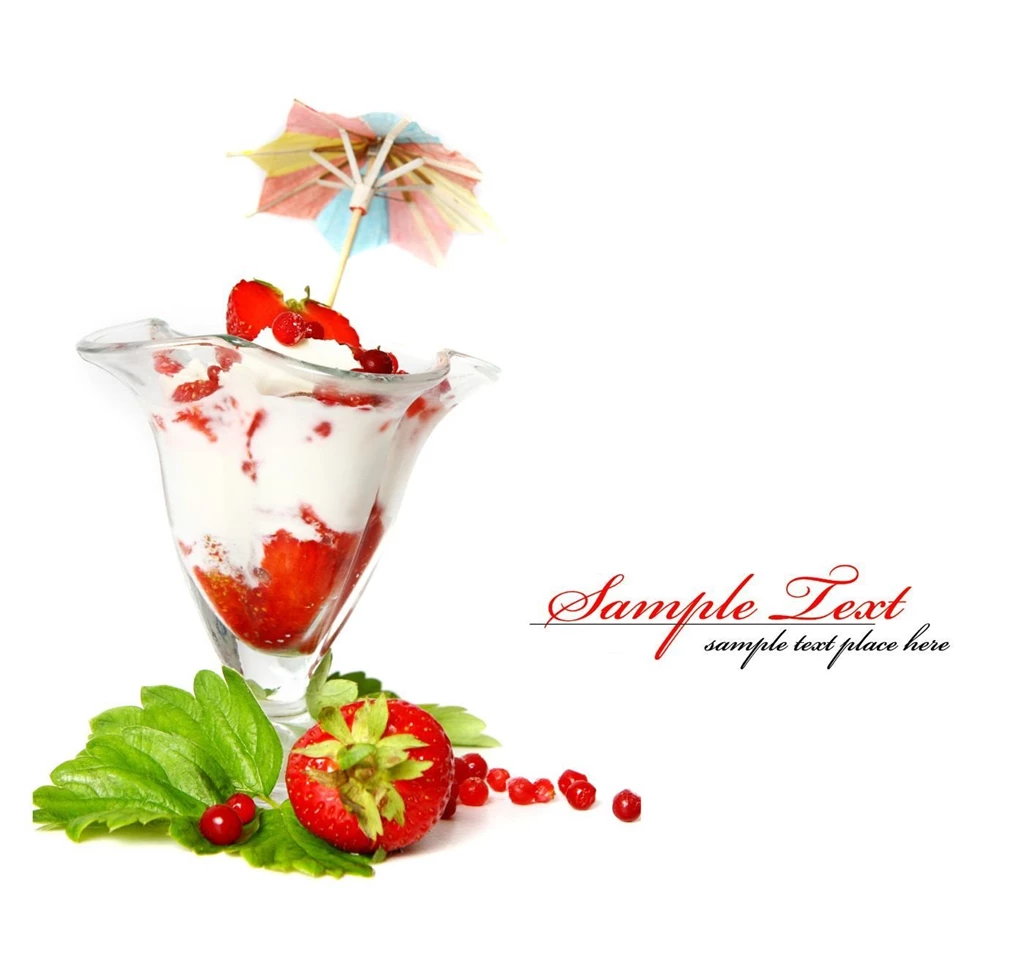 Strawberry Ice Cream HD Wallpapers