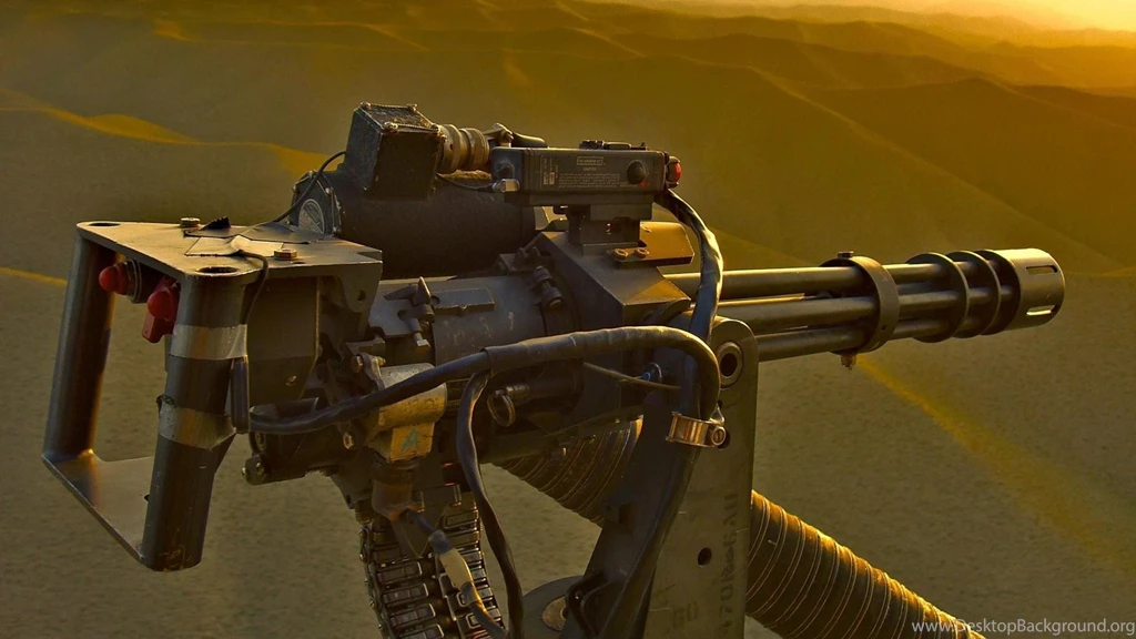 MINIGUN Machine Gun Weapon Military (29) Wallpapers