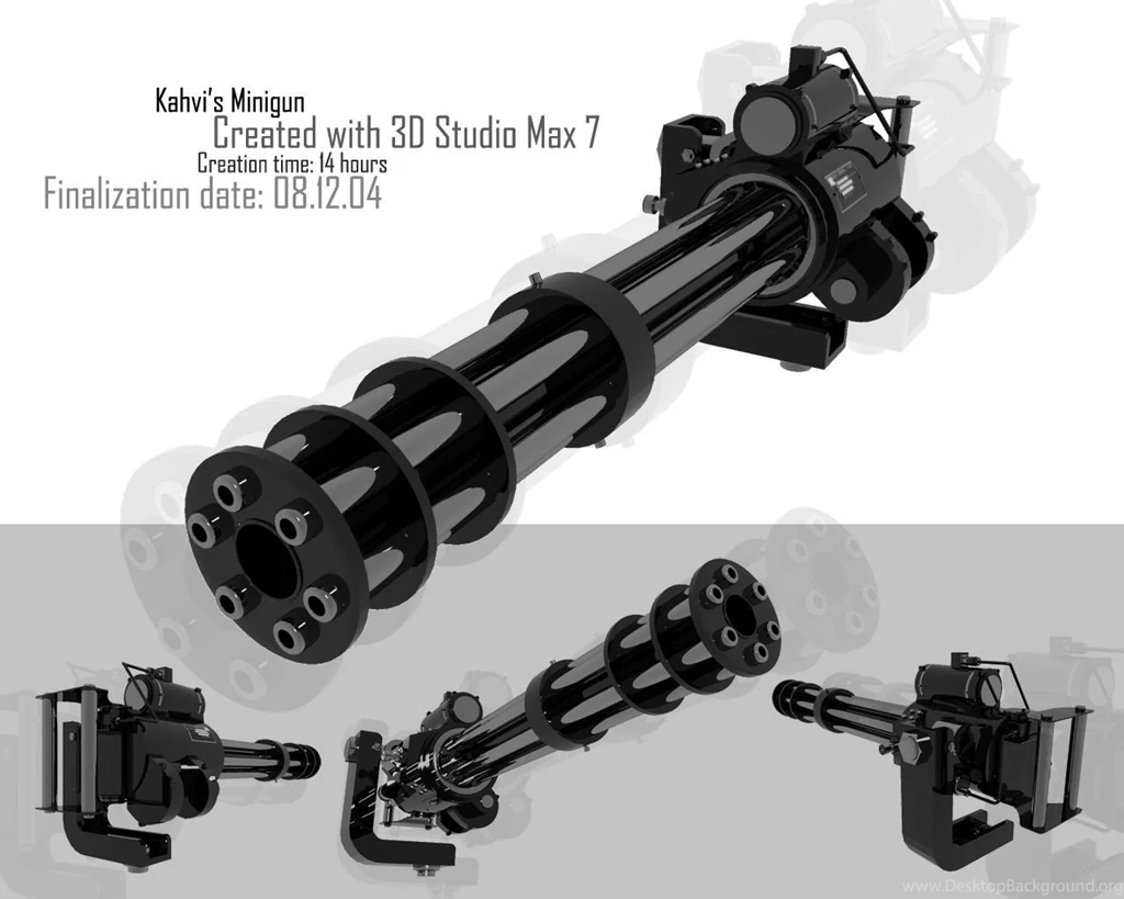 Kahvi's Minigun By Kahvi On DeviantArt