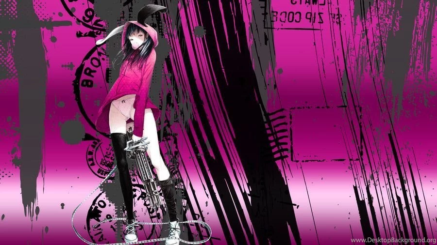Minigun Bunny Girl (ninja Wallpaper) By Editingninja On DeviantArt