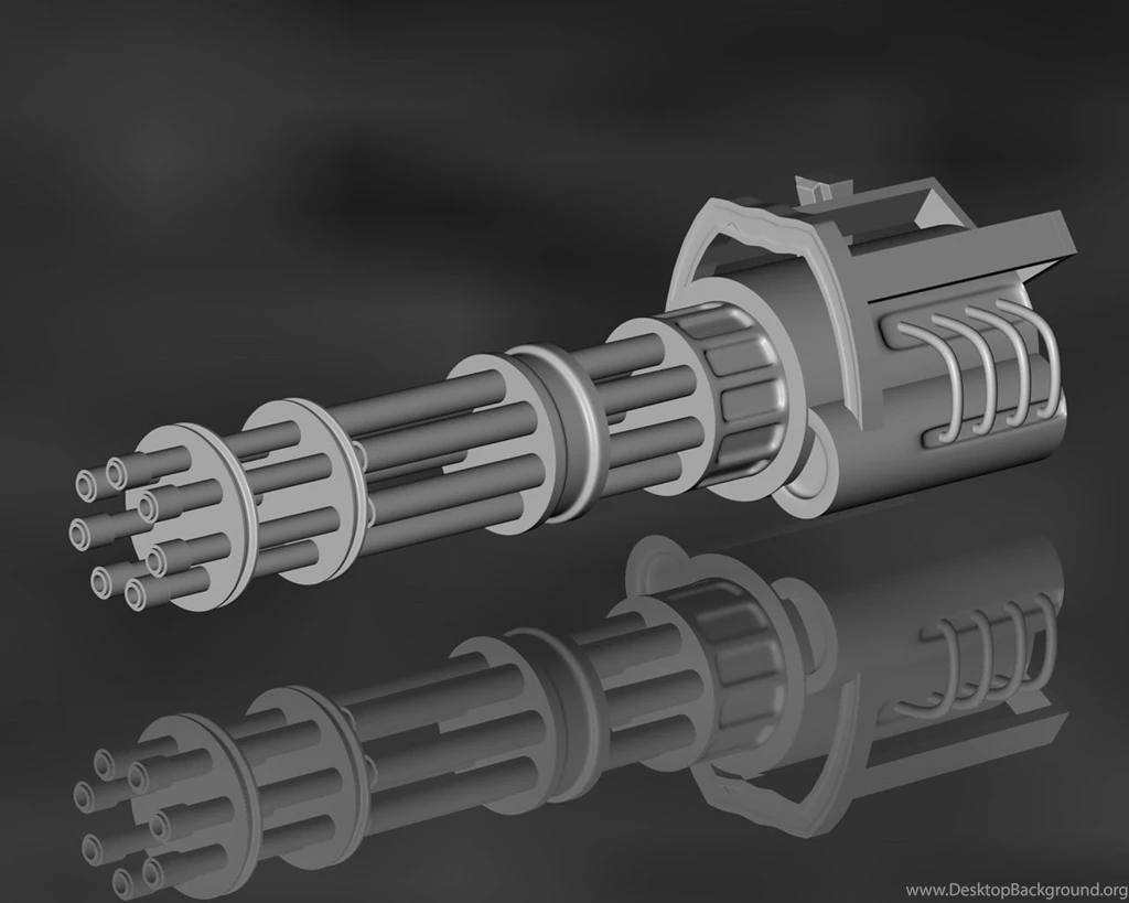 Minigun By TalonD On DeviantArt