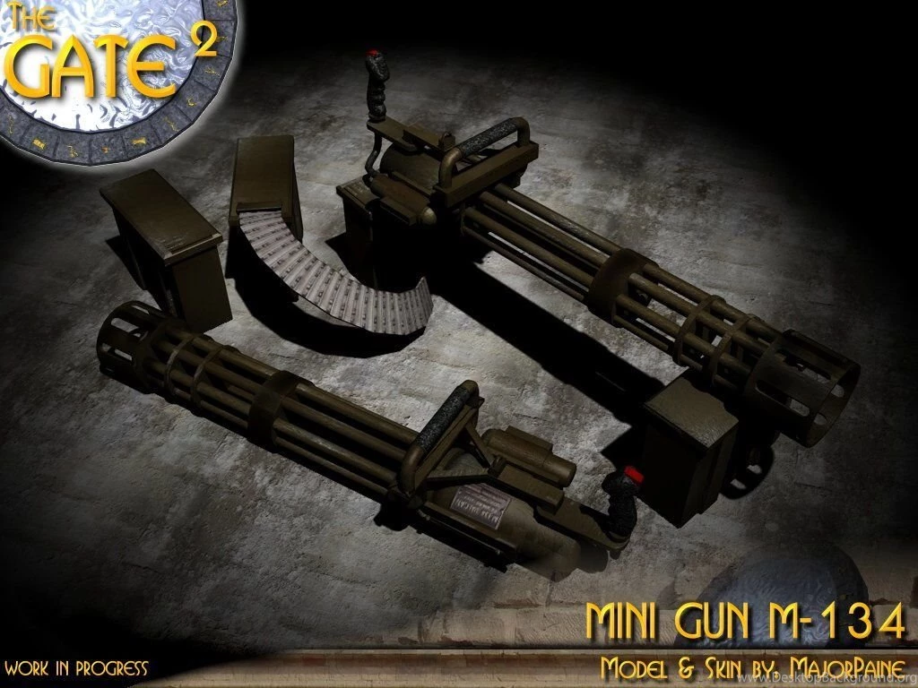 Mini Gun M 134 Image The Gate 2 Mod For Half Life 2 Mod DB