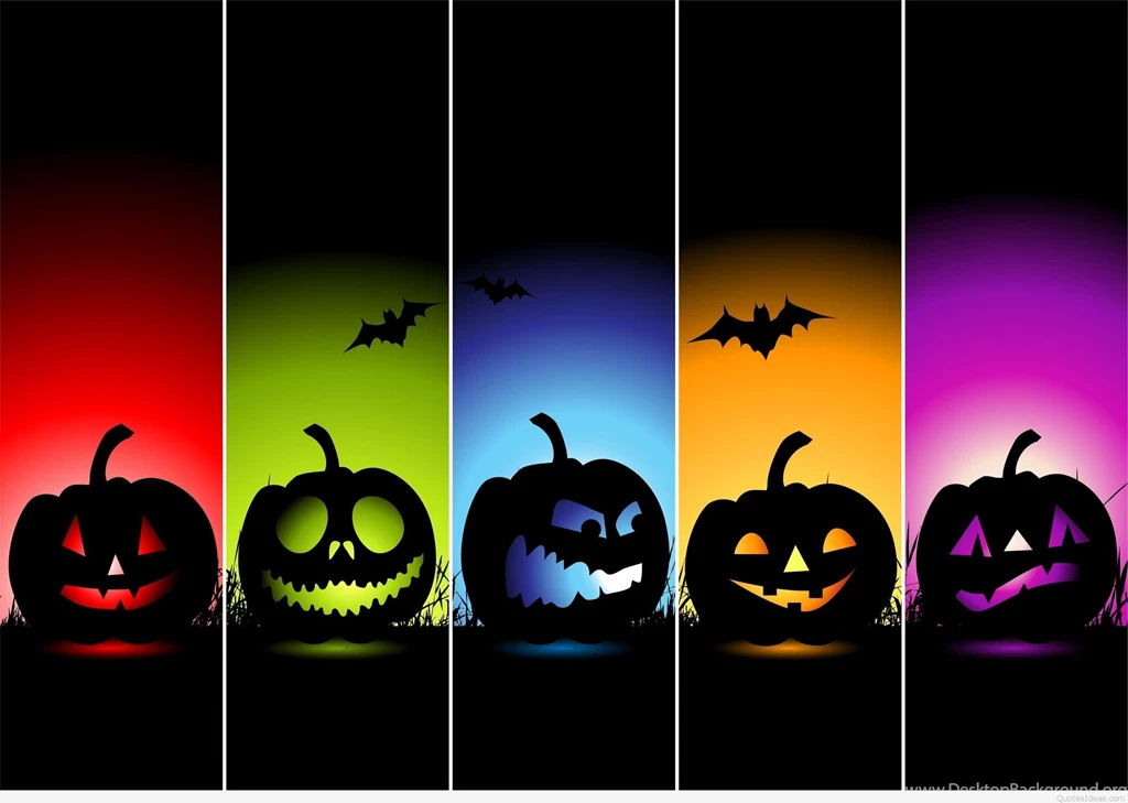Pumpkins Happy Halloween background hd.jpg