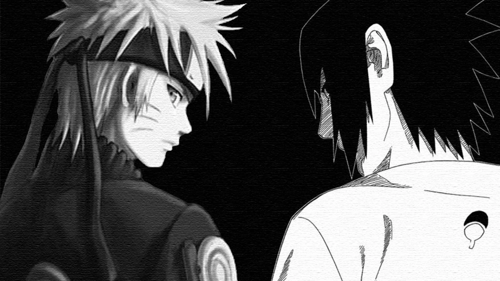 Download Naruto Wallpapers Sasuke Bw (