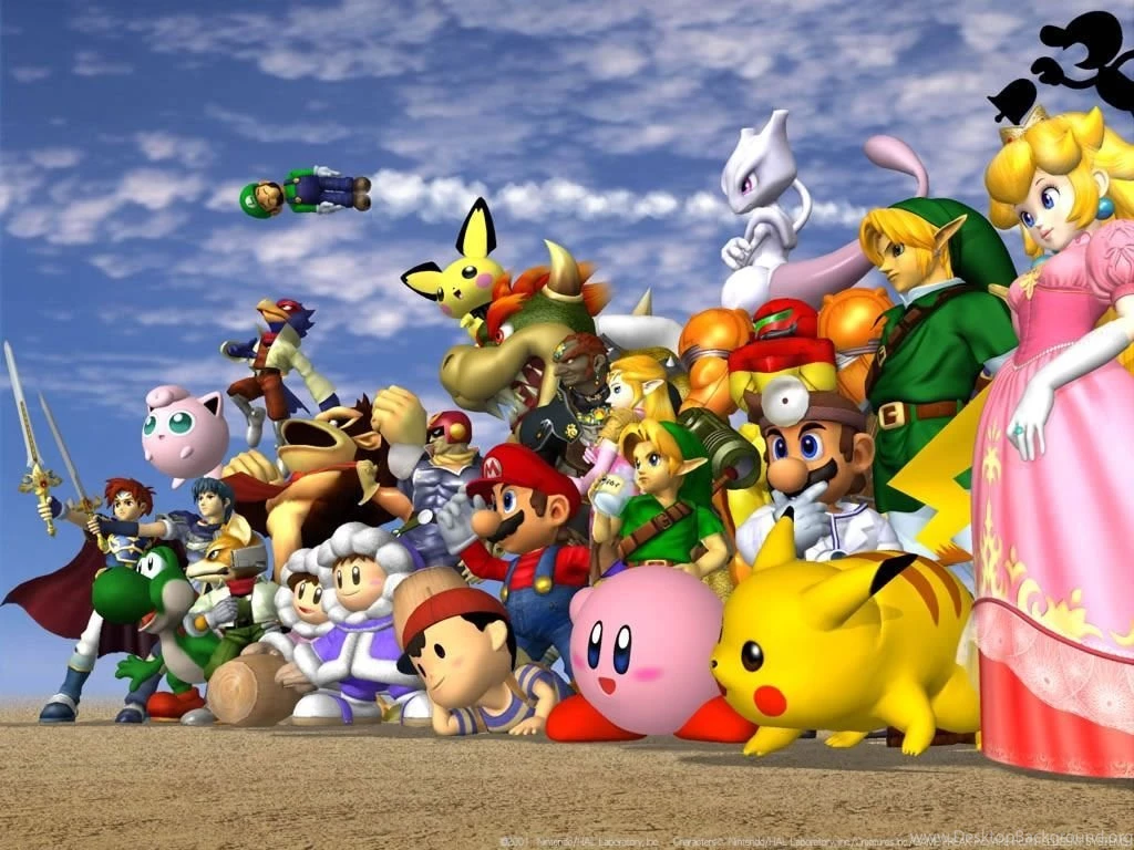 Super Smash Bros. Melee Wallpapers (1024 X 768 Pixels)