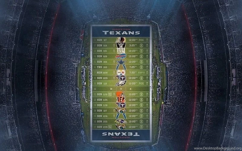 Houston Texans 2014 NFL Schedule Wallpapers Free Desktop ...