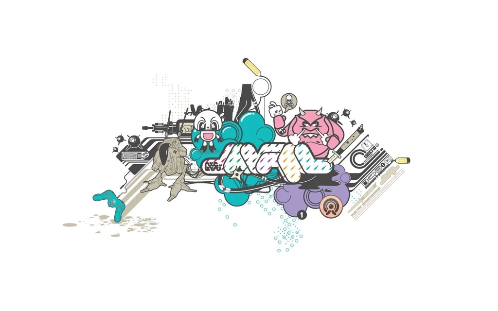 Tech Stuff Abstract Art