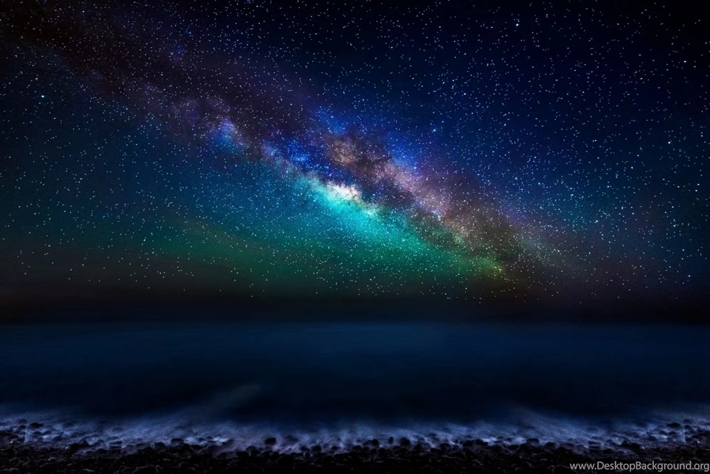 Canary Islands Atlantic Ocean Sky Night Star Milky Way HD Wallpapers