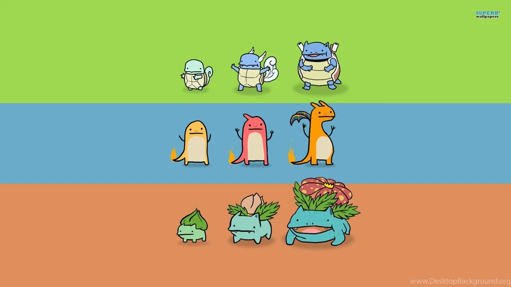 Pokemon Evolution Wallpapers Minimalistic Wallpapers