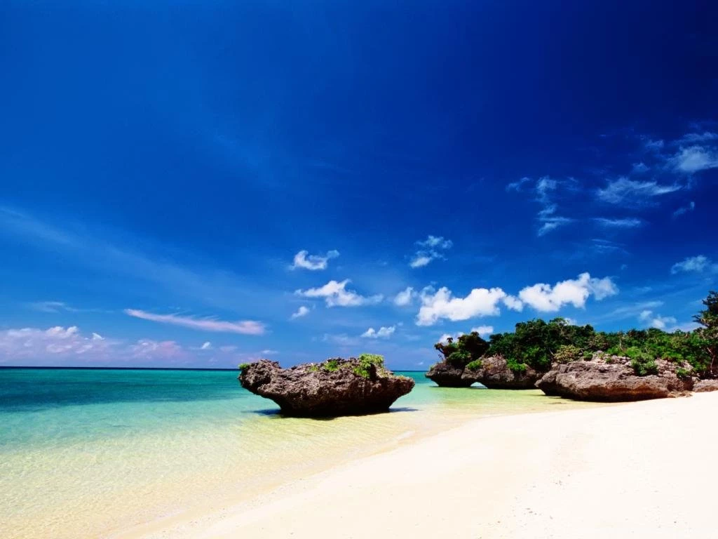 Okinawa Beach Beautiful HD Wallpapers