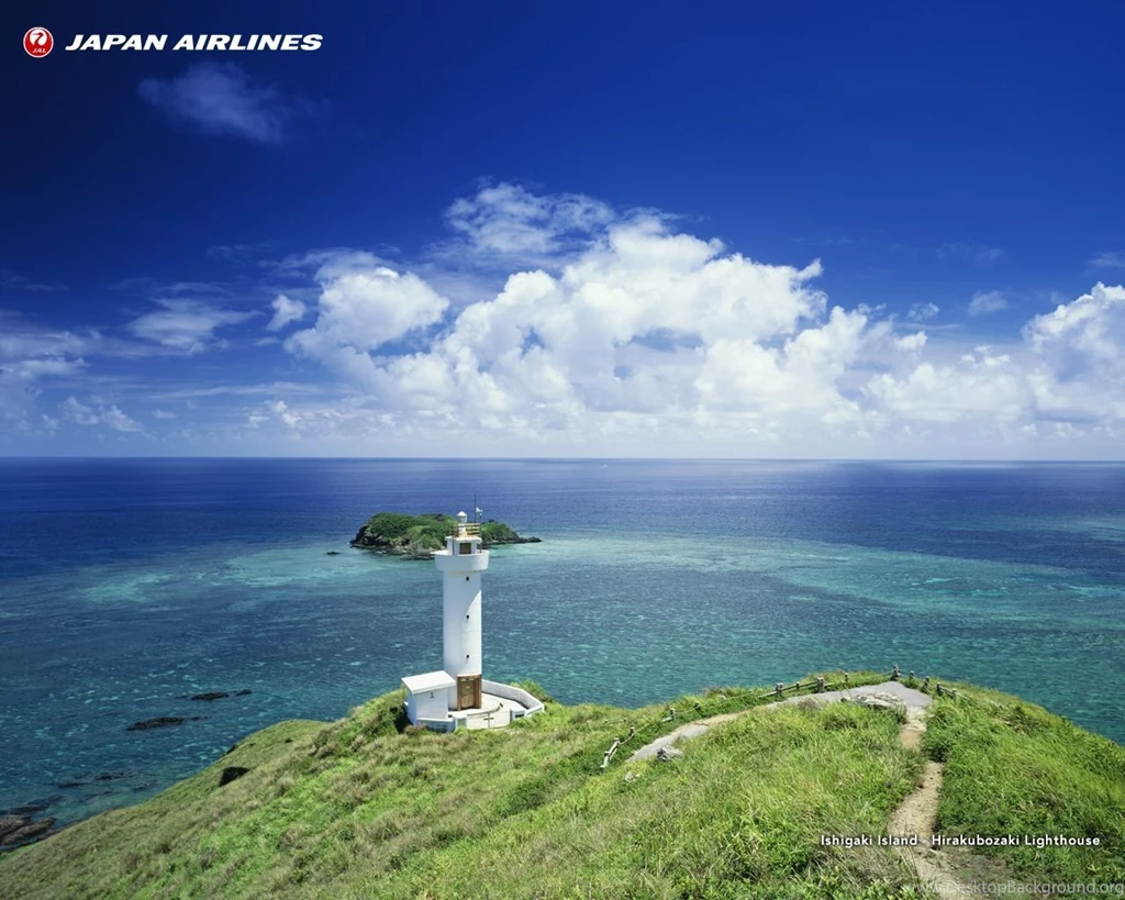 JAL Okinawa Ishigaki Island Hirakubozaki Lighthouse ...