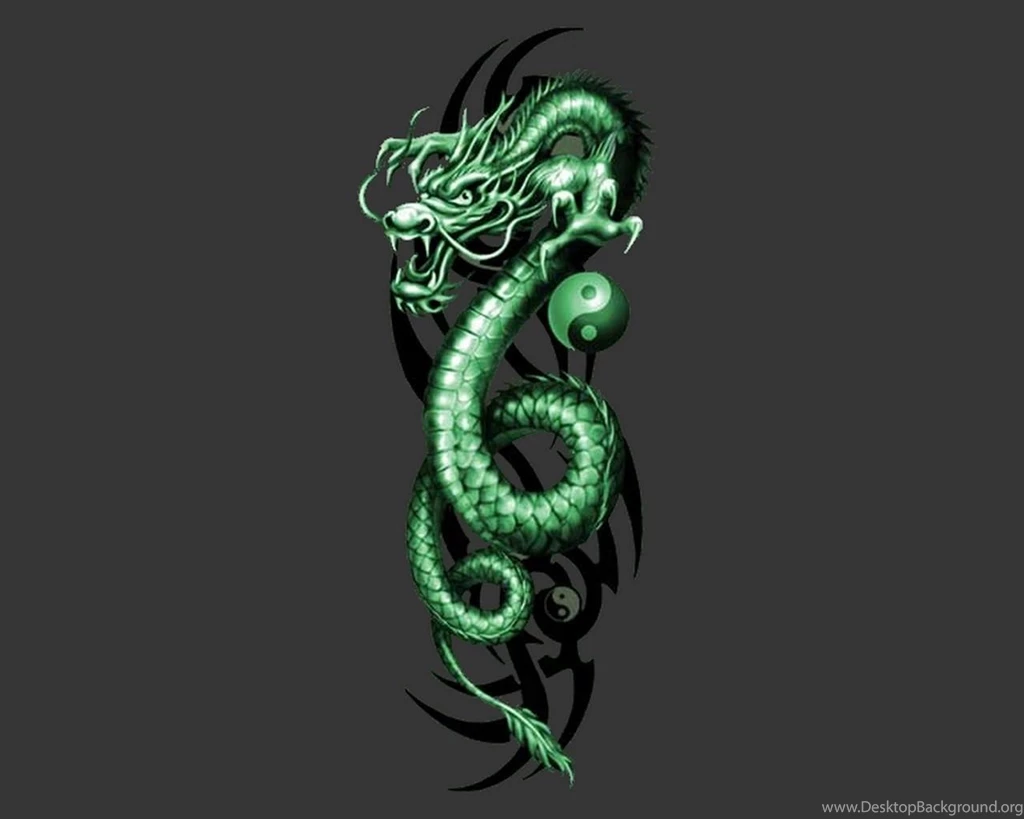 Green Dragon Wallpapers Wallpapers Cave