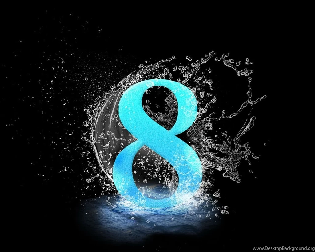 Windows 8 Water Splashes Wallpapers