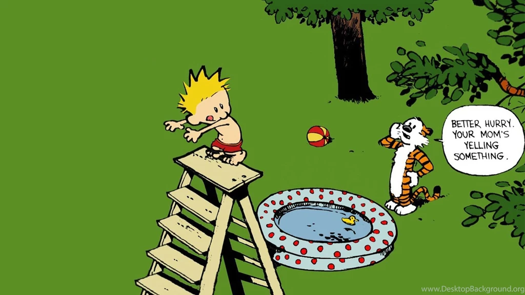 81 Calvin & Hobbes Wallpapers Optimized For 1920x1080 : Pics