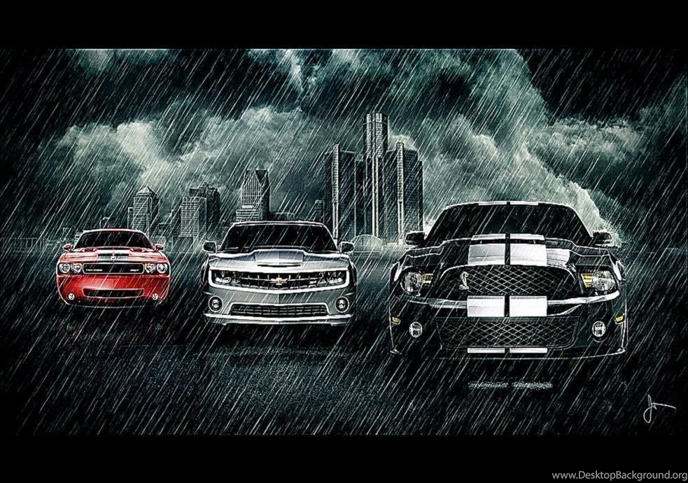 Cars Backgrounds Sport Cars On Rain
