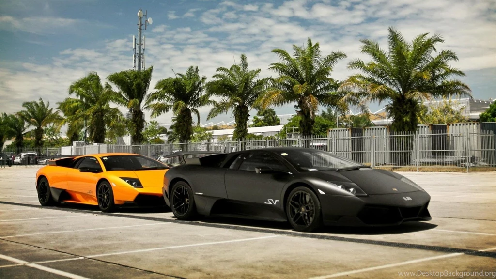 Black Orange Lamborghini Murcielago Murciélago Lp670 4 Sv ...