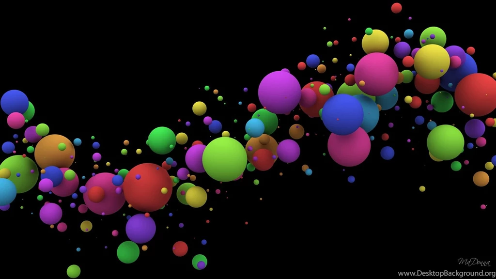 Wallpapers Splash Of Colors Abstract Balls Color Throw Free Hd ...