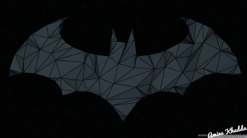 Batman Arkham Origins Low Poly Logo 2 HD Desktop Wallpapers : High ...