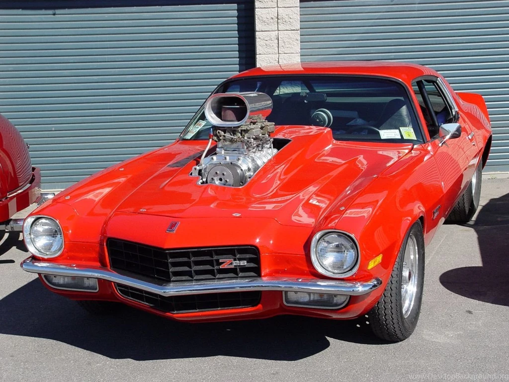 1972 Chevrolet Camaro Z/28   Red   Blower   Front Angle   1280x960 ...