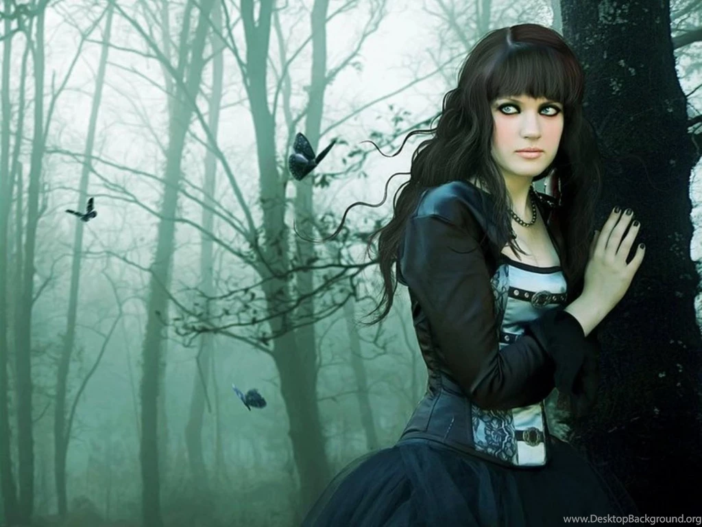 GOTHIC GIRL WALLPAPER (