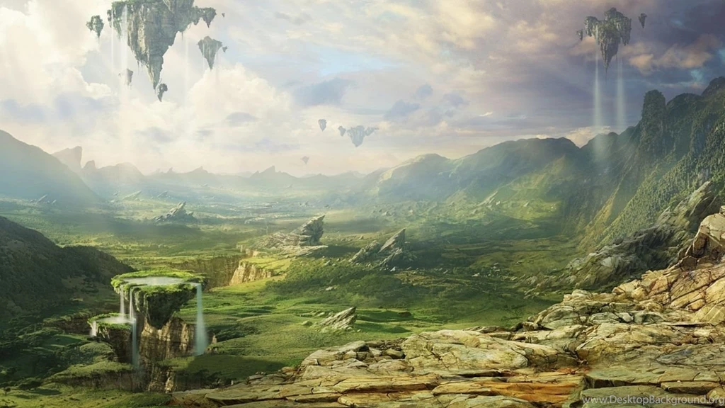 1366x768 Fantasy Landscape Desktop PC And Mac Wallpapers