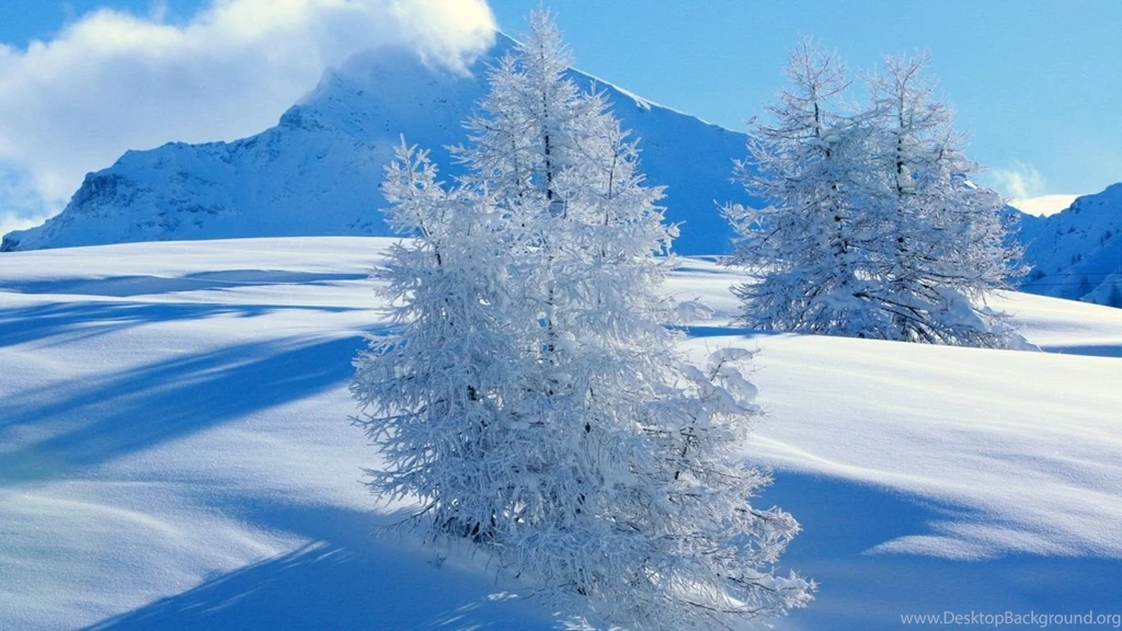 1366x768 Snow Landscape Wallpapers