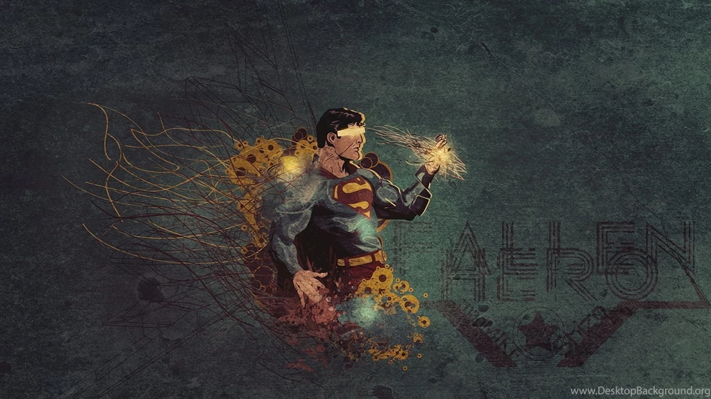 Download Wallpapers 1920x1080 Superman, Drawing, Vector, Black Full ...