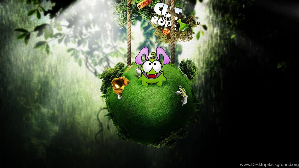 DeviantArt: More Like Cut The Rope Happy Easter Wallpapers By ...