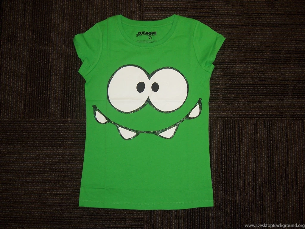 Om Nom Cut The Rope Apple Candy Game Art Hd Wallpapers 0