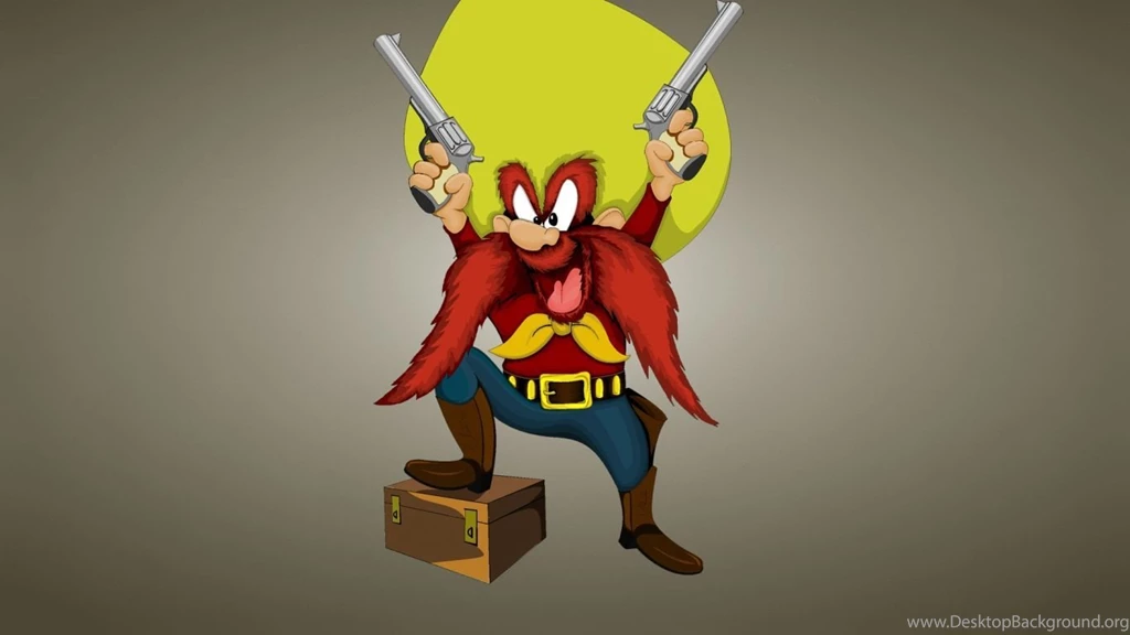 HD Backgrounds Yosemite Sam Looney Tunes Guns Cartoon Character ...