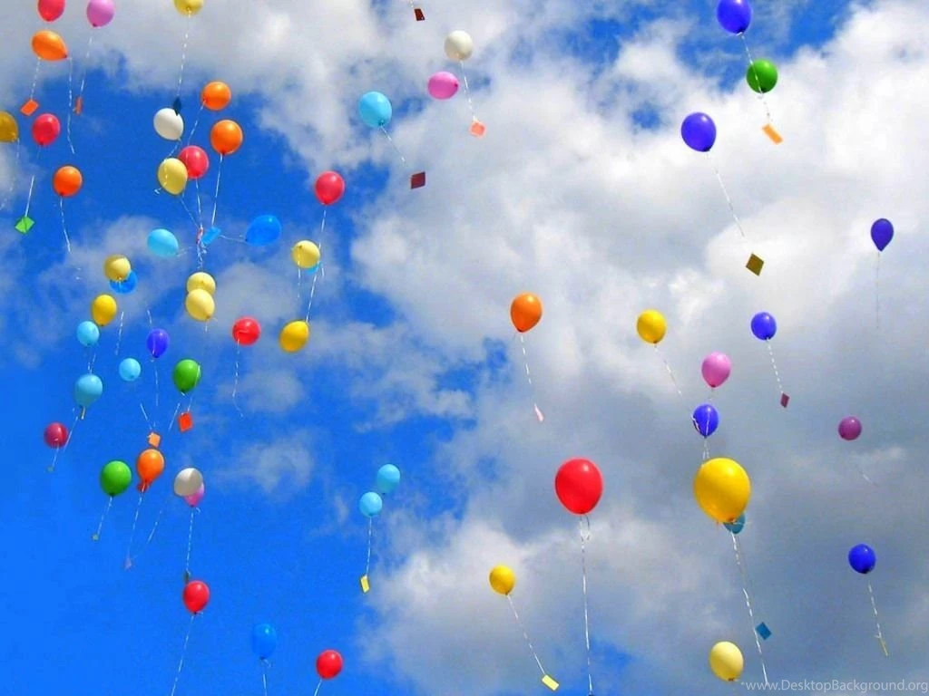 Colorful Balloons in the Sky wallpapers.jpeg