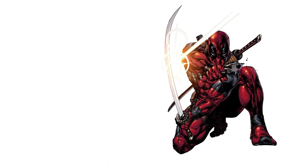 Deadpool Wade Wilson, Marvel Comics, Marvel, White Backgrounds ...