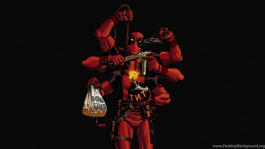 Deadpool, Comic Art Wallpapers HD