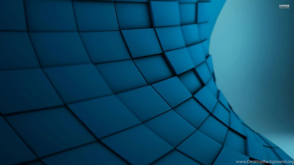Blue Tiles Wallpapers 3D Wallpapers