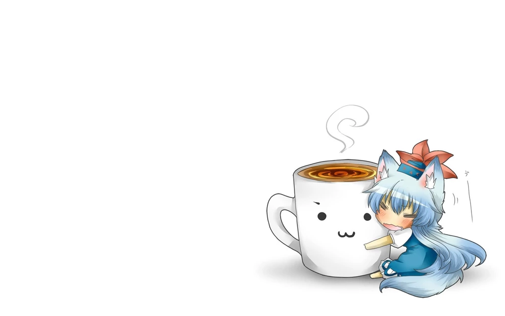 Animal Ears Blush Chibi Doggirl Kamishirasawa Keine Rebecca ...