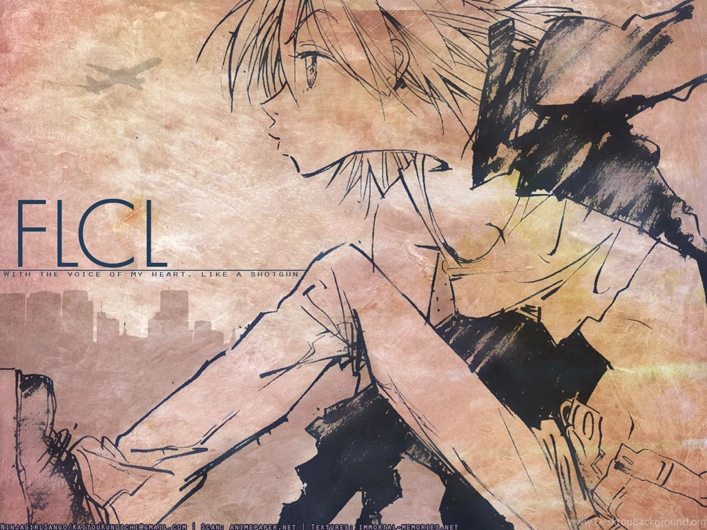 FLCL, Wallpapers   Zerochan Anime Image Board