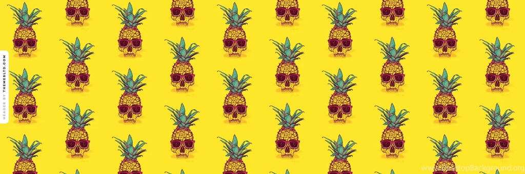 Pineapple Vaction Skulls Ask.fm Backgrounds Skull Wallpapers