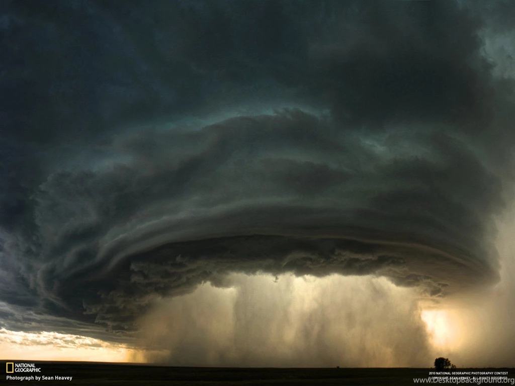 Clouds Landscapes Nature Rain Storm National Geographic Montana ...