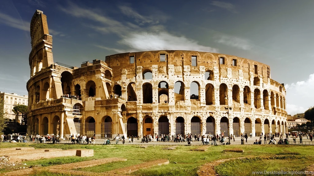 Download Wallpapers 2560x1440 Italy, Rome, Colosseum, Architecture ...