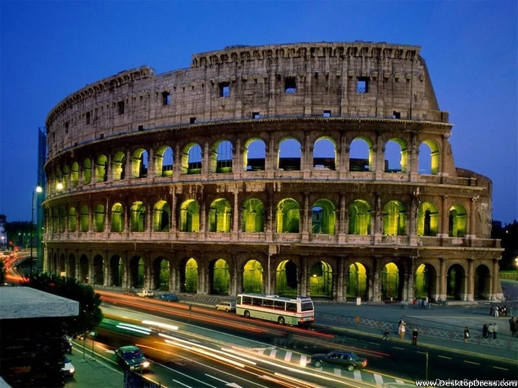 Desktop Wallpapers » Other Backgrounds » Coliseum, Rome, Italy ...