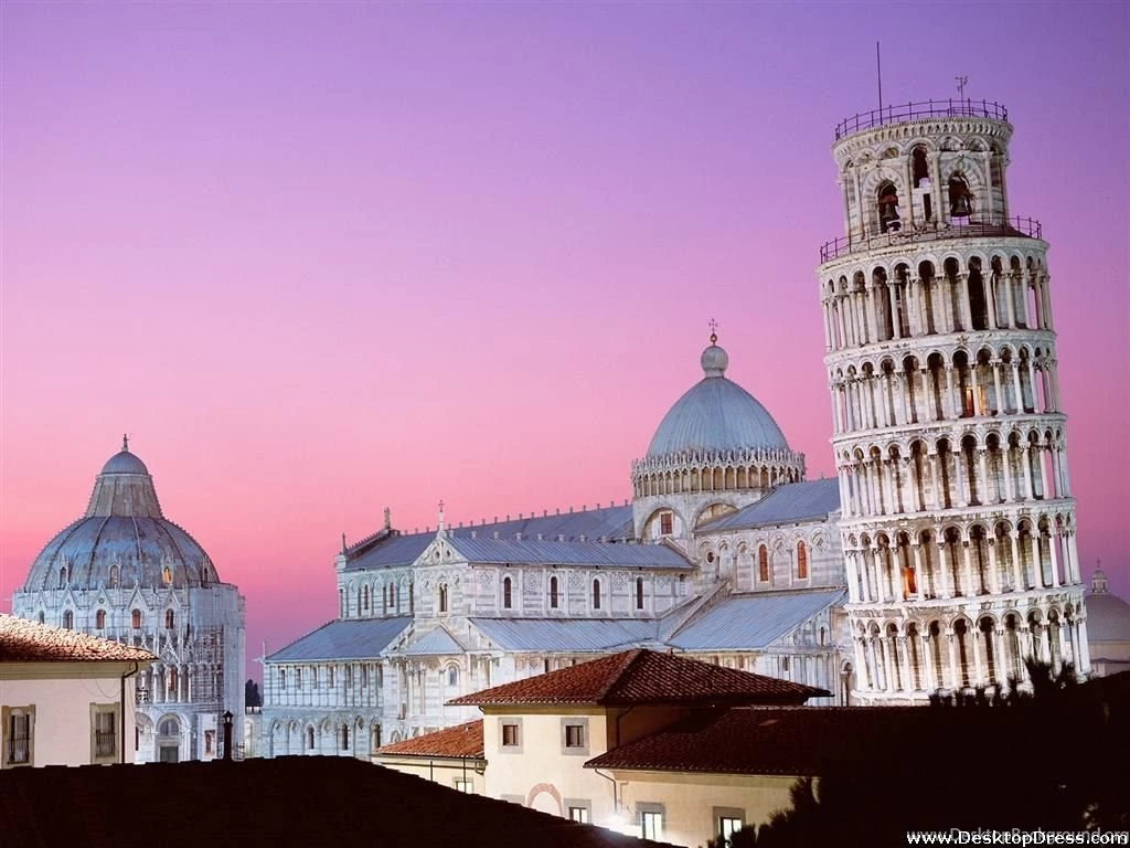 Desktop Wallpapers » Other Backgrounds » Leaning Tower Of Pisa ...
