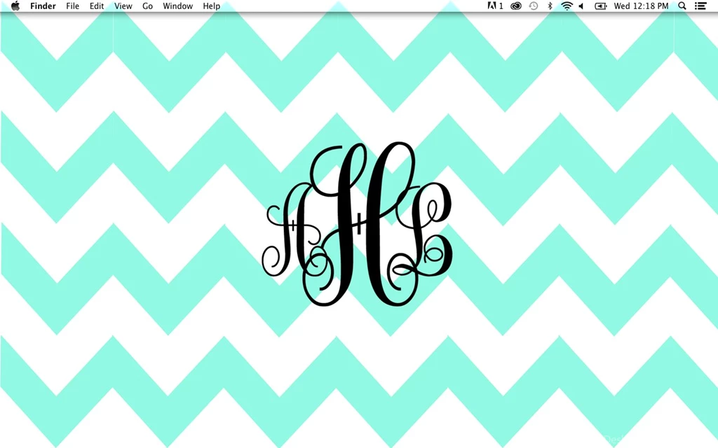 Quotes Chevron Print Monogram. QuotesGram