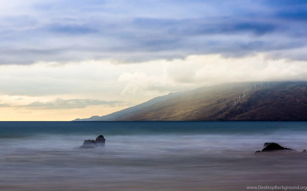 Sunset On The Hawaiian Island Of Maui Wallpapers And Images ...