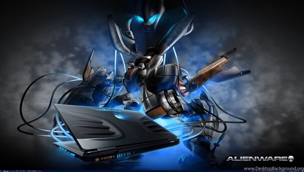 3D Alienware Mech 3D Graphic (HD) HD Wallpapers Anime, Games ...