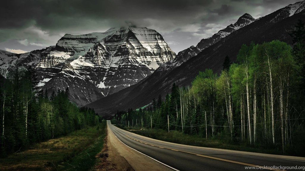 Long Road To The Mountain HD Desktop Wallpapers : Widescreen : High ...